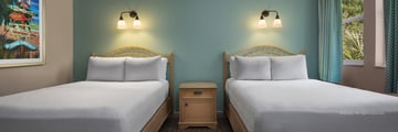 Double Queen room in a Three Bedroom Grand Villa at Disney's Old Key West Resort
