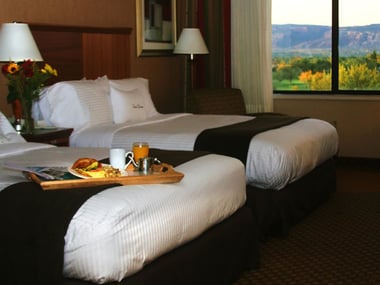 Double guestroom at Doubletree by Hilton Hotel Grand Junction