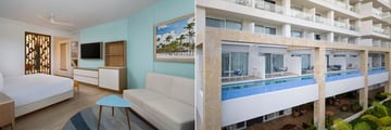 Preferred Club Deluxe Swim Out King at  Dreams Cap Cana Resort & Spa