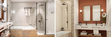 Dreams Madeira's Preferred Club bathroom and shower