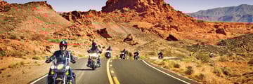 Take in stunning views are you ride through Arizona