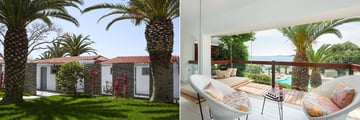 Bungalow with Garden View and Bungalow with Sea View at Eagles Palace