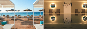 Sea views, indoor pool