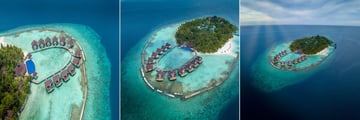 Aerial View at Ellaidhoo Maldives by Cinnamon