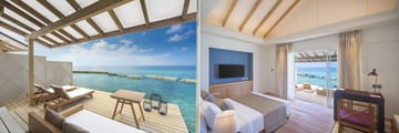 Water Villa Bungalow at Ellaidhoo Maldives by Cinnamon