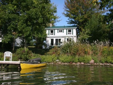 Exterior from the water