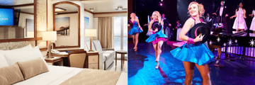 Balcony cabin, onboard entertainment