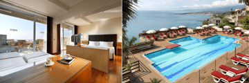 Superior room, hotel pool