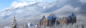 Upgrade your winter wonderland experience with a stay at Fairmont Banff Springs