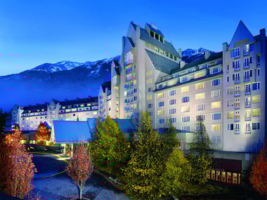 Exterior at night