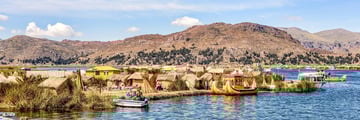 Floating Islands in Lake Titicaca