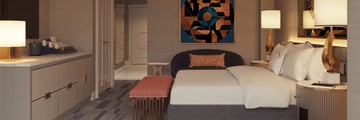 Bleau King Guest Rooom at Fontainebleau Las Vegas