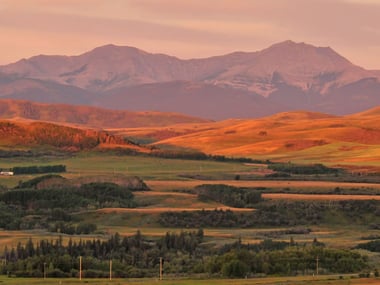 Foothills south of Calgary