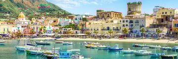 Forio port on Ischia