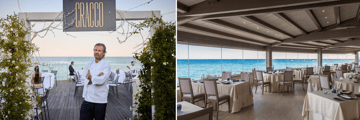 Dine at Ristorante Cracco and Le Dune