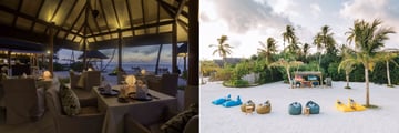 raakani and thundi at Fushifaru Maldives