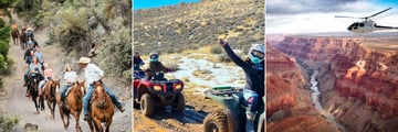 Grand Canyon Glamping Resort, choose from optional excursions during your stay!