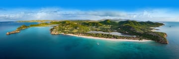 Aerial View at Galley Bay Resort & Spa