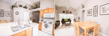 Glenbrook home, kitchen and dining