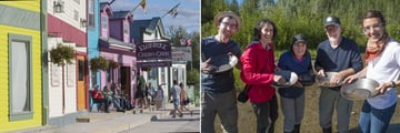 Dawson City & Gold Panning in the Yukon; Credit - Enviro Foto