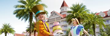Surprise visitors at the Disney's Grand Floridian Resort & Spa