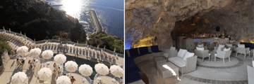 Dining at the Grand Hotel Excelsior Amalfi