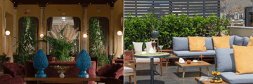 Hotel lobby, Ouverture Terrace