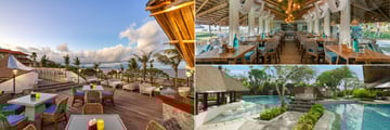  Grand Mirage Resort and Thalasso: Rooftop Bar, Jukung Seafood Grill & Coconut Pool Bar 
