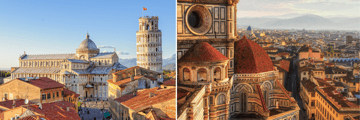 Pisa and Florence
