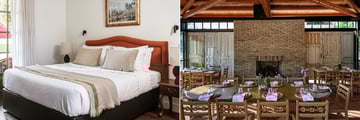 Botanica room with private balcony, Botanica fine dining