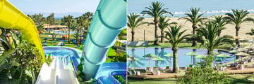 Waterpark fun and poolside relaxation