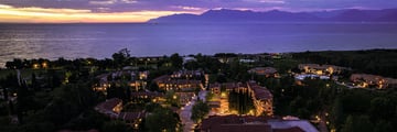 Sunset at the Grecotel LUX ME Costa Botanica