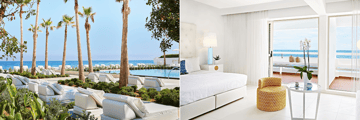 Pool views, LUX ME Guestroom with sea view