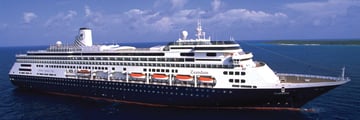 Holland America Zaandam cruise ship exterior