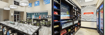 Hotel Lobby, 24hr Treats shop
