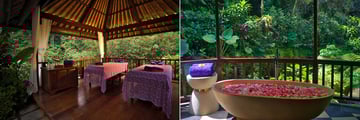 Spa in a resort in Bali