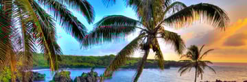 Sunset in Hawaii