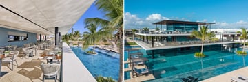 Hazur Restaurant and Beach Club at Live Aqua Beach Resort Punta Cana