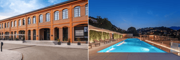 Hilton Lake Como exterior and pool