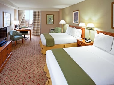Double guestroom, Holiday Inn Express Philadelphia