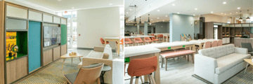 Hotel Lobby, Toast to Toast on-site restaurant