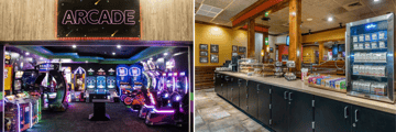 Arcade, convenience store