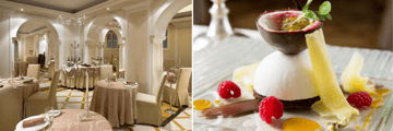 Dining at the Hotel Carlton on the Grand Canal