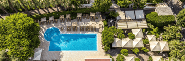 The pool at Hotel Mediterraneo