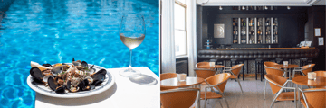 Hotel Pietra di Luna al fresco dining, and bar