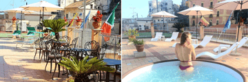 The Solarium at the Hotel Santa Lucia