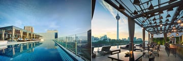 Hotel Stripes Kuala Lumpur, Rooftop Pool & Man Tao Rooftop Bar 