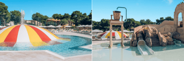 Children will be delighted by the fun kid's pool