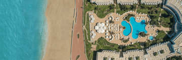 Aerial of the Iberostar Founty Beach