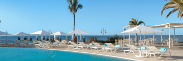 One of several pools available at the Iberostar Selection Lanzarote Park